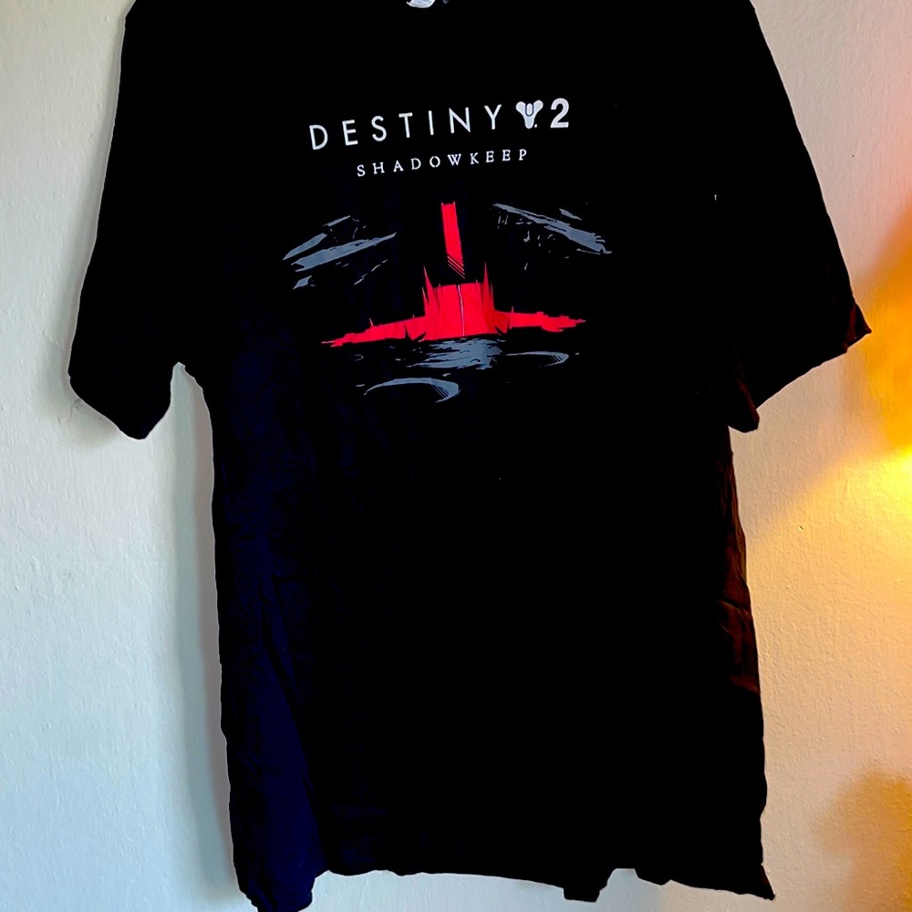 Destiny 2 shadow keep tshirt new